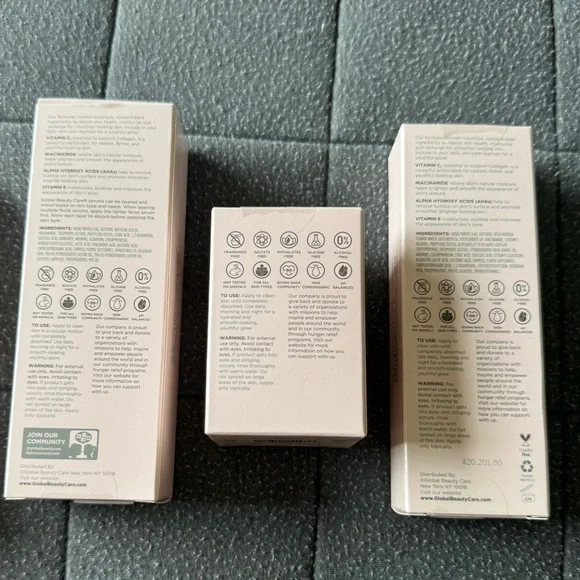 NWT Glowing Vitamin C Skincare Kit! - Picture 4 of 4